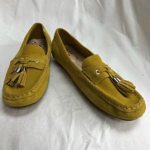 Isaac Mizrahi Mustard Yellow Loafers